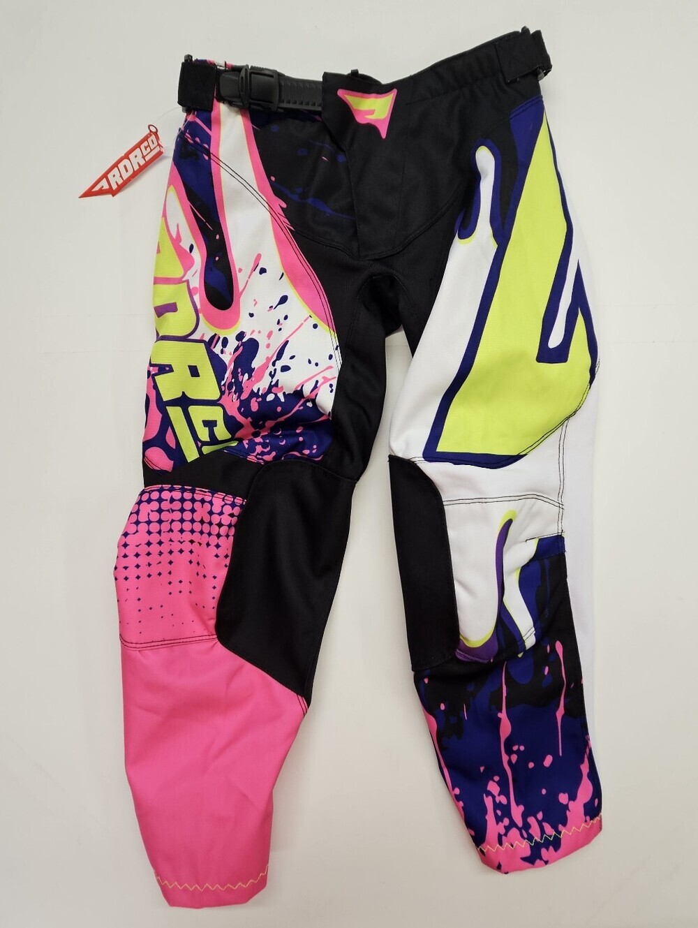 RDRCO Fuse Pants Digi Red/Black Size Youth 24 NWT Retail $89 Motorsport